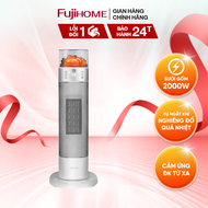 Quạt Sưởi Gốm Thông Minh Fujihome FH3303 – Sưởi Ấm & Tạo Ẩm Cùng Lúc - Điều khiển giọng nói - remote
