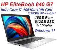 Laptop HP EliteBook 840 G7, 840 G3, 840 G2, Intel Core i7, 16GB Ram, 512GB SSD 14"Display Touch Screen Notebook