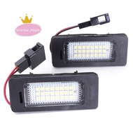 2x License Number Plate LED Light Lamp for  A4 A5 Q5 S5 TT 08-13 Error Free