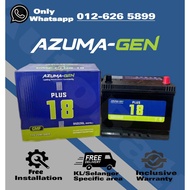 [ NO SHIPPING SERVICE ] NS70 | NS70L | 95D26R / 95D26L ] Azuma-Gen Plus 18 MF Car Battery