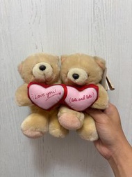 Forever friends bear 有牌  熊仔 小熊 公仔 毛公仔