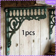 [JoyDIY] Classic Roman Column Wall Mount Shelf Bracket Iron Corner Support Modular Shelf for Garden 