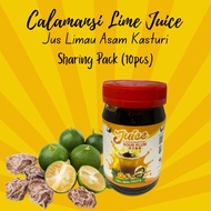 JUSBES 932 Jus Limau Asam Kasturi (10pcs) 桔子酸梅