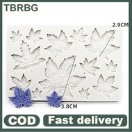 null 3D Mini Rose Flower Leafs Silicone Mold DIY Fondant Chocolate Sugarcraft Cake Decor Baking Tool