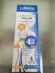 Dr Brown's Anti-colic 仿母乳排氣奶樽 PESU 9oz 270ml (Dr Brown / Dr Browns / Dr. Brown's /Dr. Brown / Dr. Br