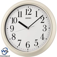 Seiko QXA787WN QXA787W QXA787 Analog Numeric Pearl White Wall Clock