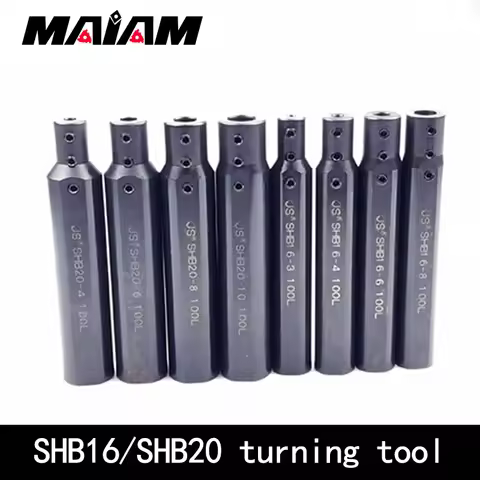 SHB12 SHB16 SHB20 SHB25 Small Diameter Boring Bars Round Shank Boring tool holder tools rod milling
