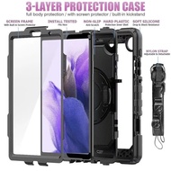 ARMOR STRAP CASE FOR SAMSUNG TAB A9 A9+ PLUS Screen Protector