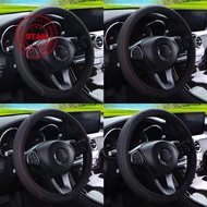 Anti Slip Auto Decoration Pu Leather Steering Covers Wheel Car-styling Universal Car Cover R7o2
