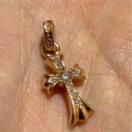 Chrome hearts 克罗心 22k黄金白钻Babyfat