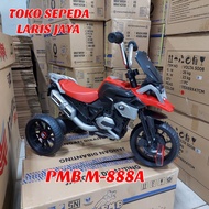 SEPEDA ANAK RODA TIGA MOTOR M888A SEPEDA MOTOR ANAK GOWES SEPEDA RODA TIGA ANAK MODEL MOTOR SEPEDA MOTOR GOWES ANAK