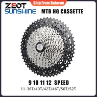 ☃﹉❀ZEOT Mountain Bike 9 10 11 12 Speed Velocidade Bicycle Cassette MTB Freewheel Sprocket 42 46 50T