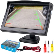 MINI DISPLAY PARKIR MONITOR SPION TV MOBIL TRACKING PARABOLA 5 INCH -KasihMurah shop01