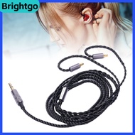 Brightgo-my 3.5mm Headphone Extension Cable Hi Fi Audio Aux Compatible with IE100 IE400 IE500 Pro Ea