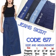 Jeans skirt 677