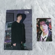[BTS] Sg22 Jin Jungkook official photocard season greetings 2022