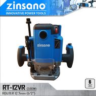 ZINSANO เร้าเตอร์ รุ่น RT-12VR ไฟ LED 2 ดวง สวิตซ์กดเป็นแบบเซฟตี้ รับประกัน