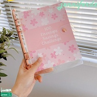 JENNIFERDZ 100 Envelope Savings Challenge, Money Saving 100 Envelope Saving Money Binder, Financial 