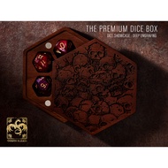 The Skull Dice Box | Premium DnD D&D Vault Storage Tray for MTG RPG Gaming