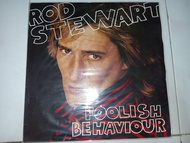 Piring Hitam Vinyl LP Rod Stewart