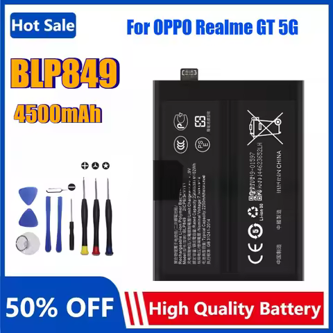 BLP849 4500mAh New High Quality Replacement Battery for OPPO Realme GT / Realme GT NEO Mobile Phone 