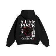 HOODIE LITTLE PIECE OF HEAVEN VERSION COTTEN FLEECE Hodie Distro LONG SLEEVE