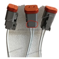 Oil Pump Waterproof Plug Deutsch 06-2S DT04-2P AT Solenoid Valve Two-Hole Wire Harness R902601804