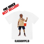 TRAVIS SCOTT X MCDONALDS ACTION FIGURE SERIES TEE WHITE