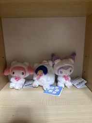 Sanrio Kuromi my melody Sam 企鵝雪人吊飾公仔