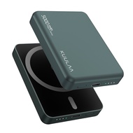 【50% OFF Voucher】KUULAA 5000mAh Magnetic Wireless PowerBank for iPhone 15/14/13/12 Series Super Mini Magnetic Battery Pack PD 20W Fast Charging Stronger Magnet Stick Wireless Portable Charger