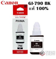 หมึกเติม Canon GI-790 BK สีดำ หมึกแท้ 1 กล่อง Box Refill Gl-790 Canon Pixma Original for G1000 G2000 G3000 G1010 G2010 G3010 G4000 G4010 Gtech shop