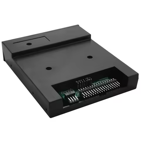 AA91 SFR1M44-U100K Black 3.5 inch 1.44MB USB SSD FLOPPY DRIVE EMULATOR for YAMAHA KORG ROLAND Electr