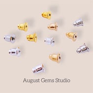 20 pcs Earring Accessories Bullet Type Earring Back Lock Multicolor Earring Back Stopper