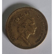 Queen Elizabeth Coin 1996( One pounds)