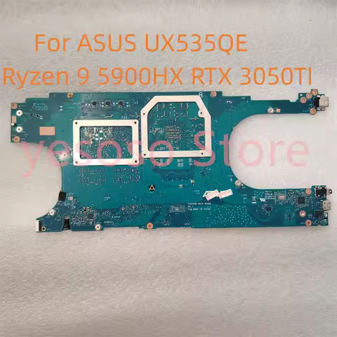 For ASUS UX535QE UM535QA BM535QE UM535QE UX535QA UX535Q UM535Q BM535Q Laptop Motherboard R9 5900HX R
