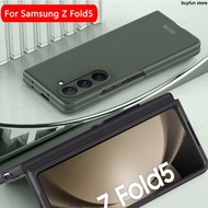 For Z FOLD5 Case Ultra Thin Skin Feel Shell for Samsung Galaxy Z Fold 5 5G Casing
