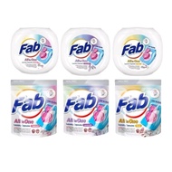 FAB 4in1 Laundry Capsules Capsules Household Cleaning Detergent