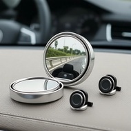 2Pcs HD 360° 2Pcs Cermin Buta Sisi Kereta Kaca HD Boleh Laras 360° Sudut Lebar