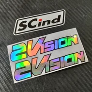 STIKER CUTTING 2VISION