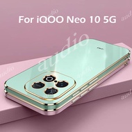iQOO Neo 10 5G Luxury Electroplated Casing For iQOO Neo 10 Neo10 iQOONeo10 5G Phone Case Luxury Plat