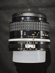 nikon 35/2.8 Nikkor AI 尼康 35mm 35 鏡片通透冇花冇霉 功能全正常 送filter 95%-98%new