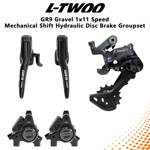 LTWOO GR9 1x11 Speed Hydraulic Disc Brake Gravel Groupset Shifter Lever Rear Derailleur Brake Calipe