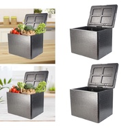 [mojotorw7] Isolated Food Transport Box, Isolated Foam Box with Lid, Storage Box, Isolated Cold Ship