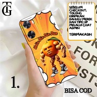 PREMIUM SILICONE CASING UDIN DIN DIN DUN ANOMALI BRAINROT MOTIF FOR OPPO A3X A60 A3 PRO 5G A1k A3s A