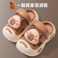 2026 Kapibara Children's Sandals Slippers Boys Summer Baby Indoor Anti-Slip Girls Cartoon Anti-Slip 