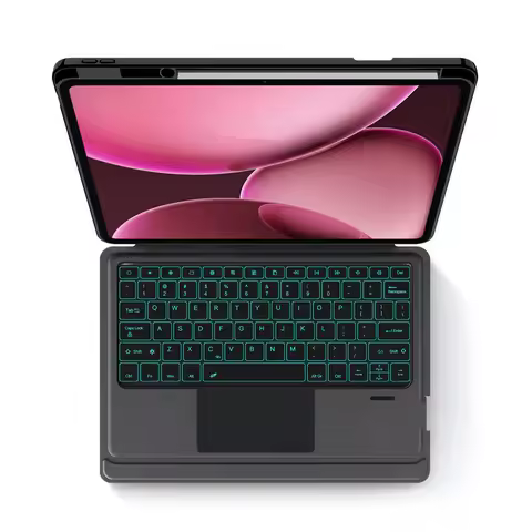 Magnetic Keyboard Case for OPPO Pad 4 Pro 13.2 inch 2025 Tablet Backlit Touchpad Keyboard Cover for 