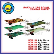 Bakau Candat Mayat BCM Fishing Lure Sotong Artifical Squid Jig Lure Mabang
