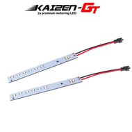 2pcs Xenon White /Ice Blue /Red LED Strips Eyelid Eyebrow Mod Headlight Retrofit For 2008-2010 BMW E