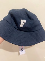 全新FILA 藍色字母F漁夫帽