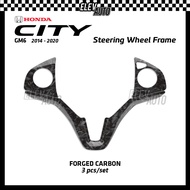 Honda City GM6 2014 - 2020 Steering Wheel Frame Trim Interior Accessories 2015 2016 2017 2018 2019